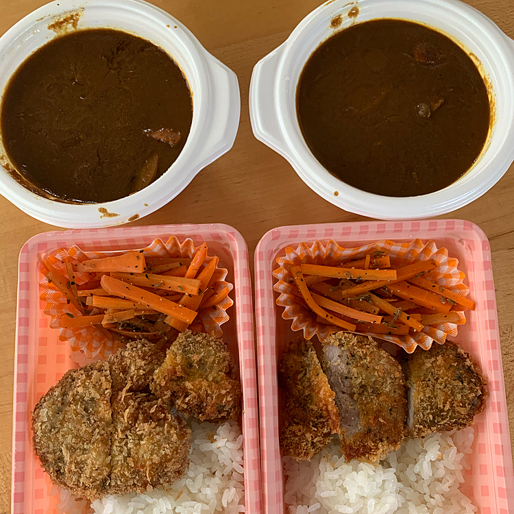 今日は先生の大好物のカツカレーランチ🍛作りました✌️
マーチさんまた来月も頑張ろうね〜💕