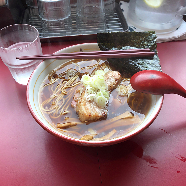 今日の孤独のグルメは戸越銀座商店街でのミックスラーメン（醤油）🍜❣️
ごちそうさまでした😆