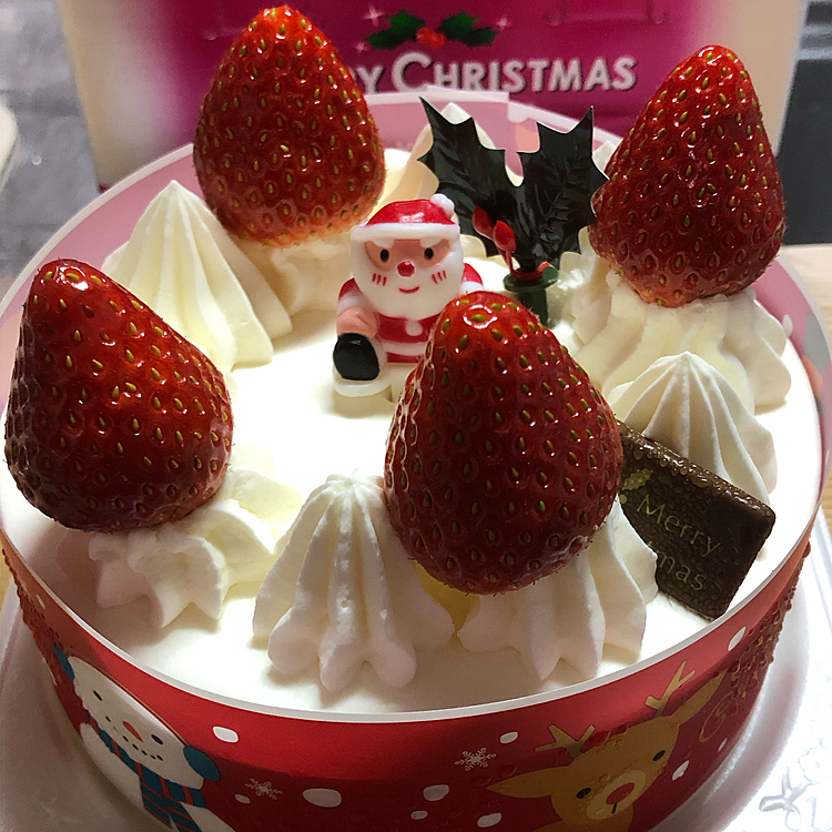 息子が買って来たケーキ🎂🎄🎅
美味しかった😋
