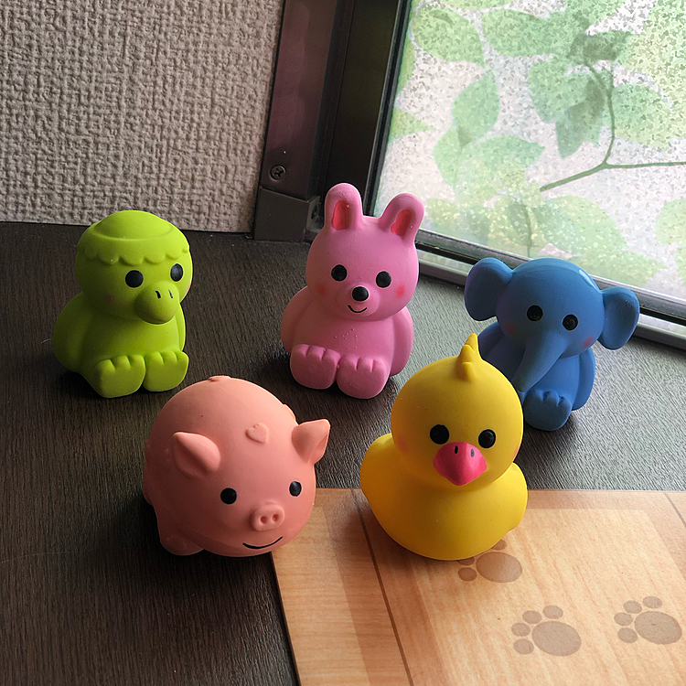以前にも持ってたけど…
小雪＆小春が破壊したのでまた買いました🎵
アニマルレンジャー✨
カッパはアニマルじゃないけど🤣

さて、ここで問題です❣️
小春の一番のお気に入りはどれでしょうか❓😁
