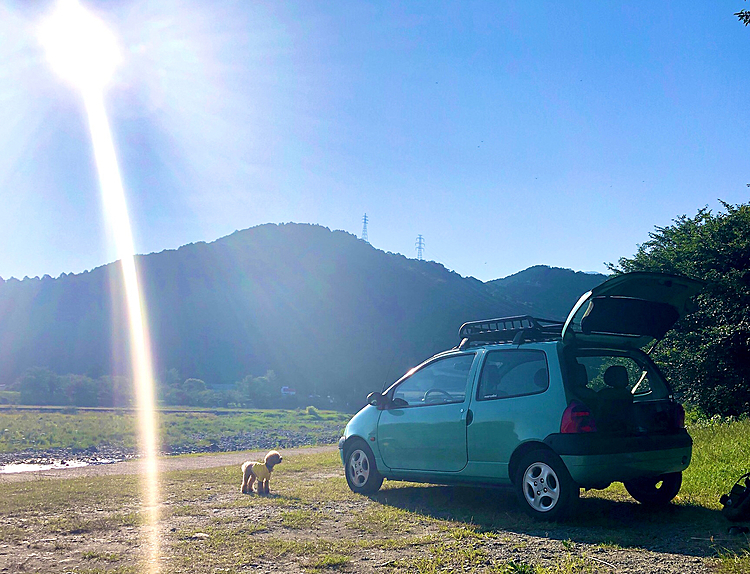 今日は用事があるため、タープなし。2時間遊んで帰宅です。また明日行きまーす🏕