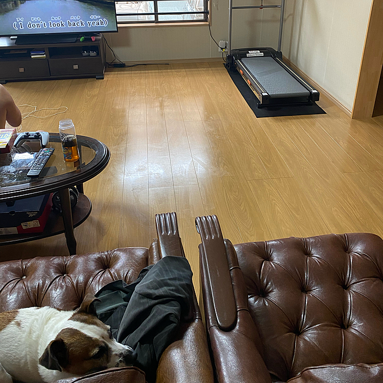 昨日は、お兄ちゃんは、ママとカラオケ🎤、パパは、クライマックスシリーズ観て、、