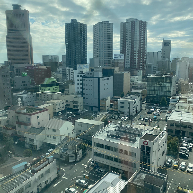会社から見たタイガー🐯地方(11F)