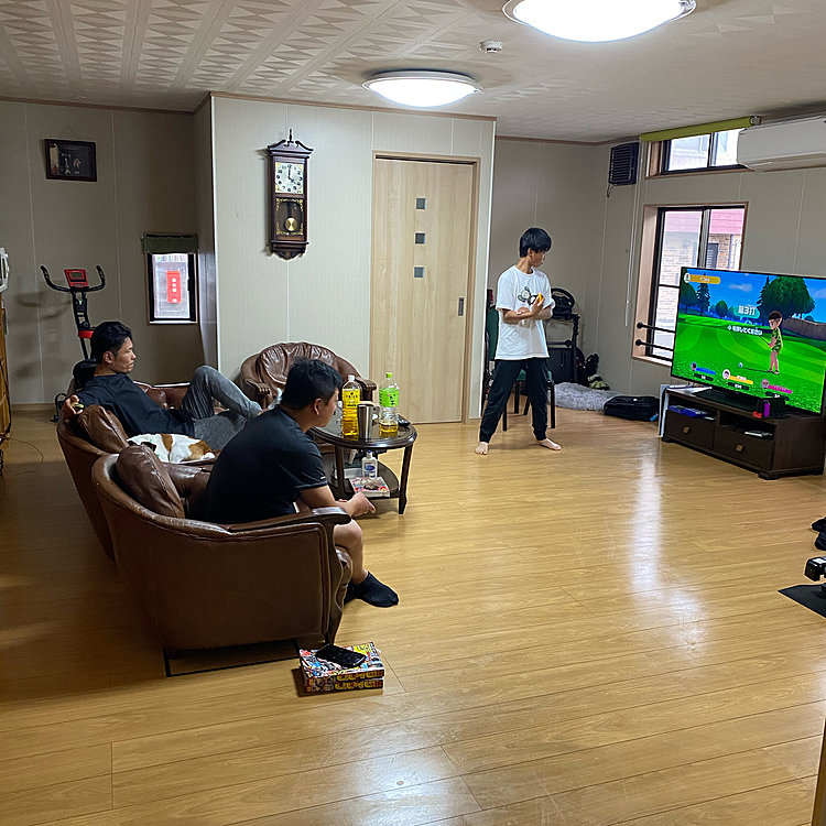 雨☔️だから、、、ゴルフゲーム⛳️