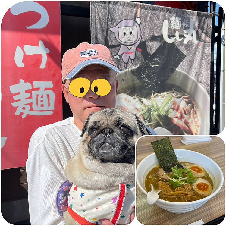 とうちゃん＆ママさんのランチはししまると同じ名前のラーメン屋さん🍜