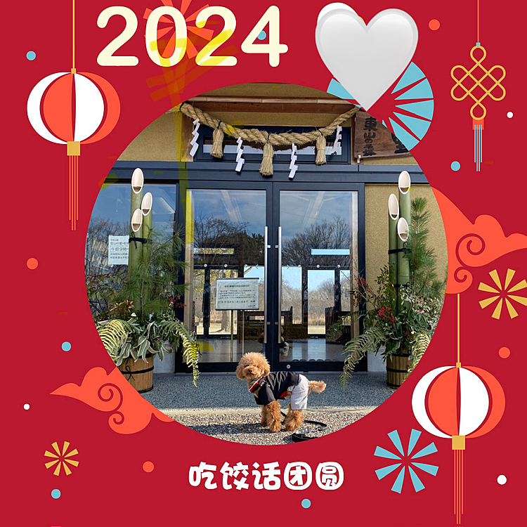 12月31日～1月1日にやるといいこと✨
2023年を振り返り、2024年の夢や目標を設定するのに最適みたいです❣️

何はともあれ2024年も皆さんと共に楽しいワンコライフを過ごせたらと願っています🐶