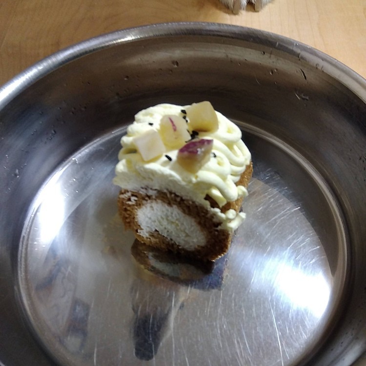 量が多いので、どちらも半分ずつ

翌日に残りを食べました