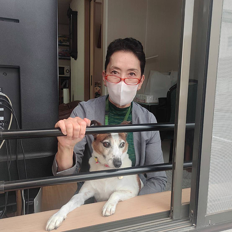 友達をお見送り(友達撮影)