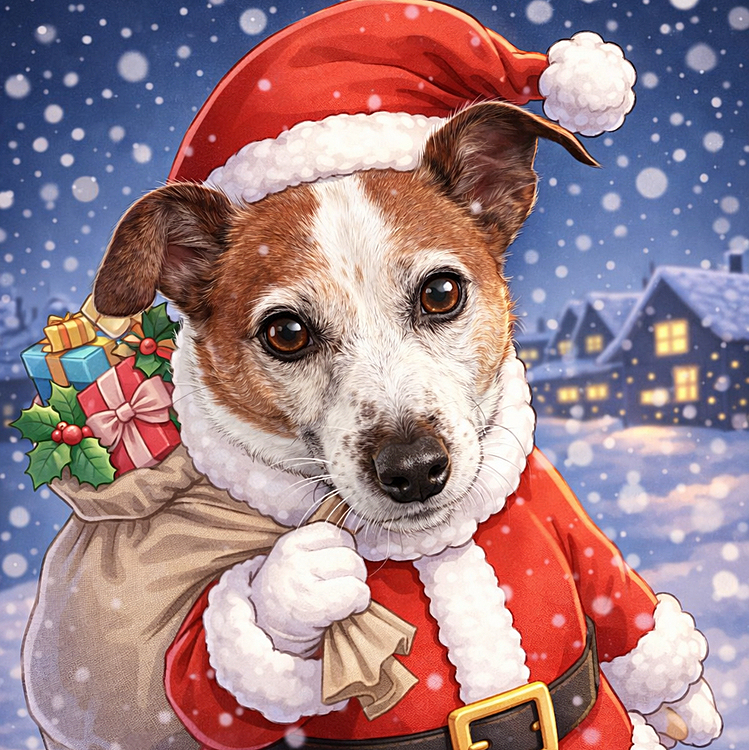 ライアン姫の真似で
サンタ🎅に