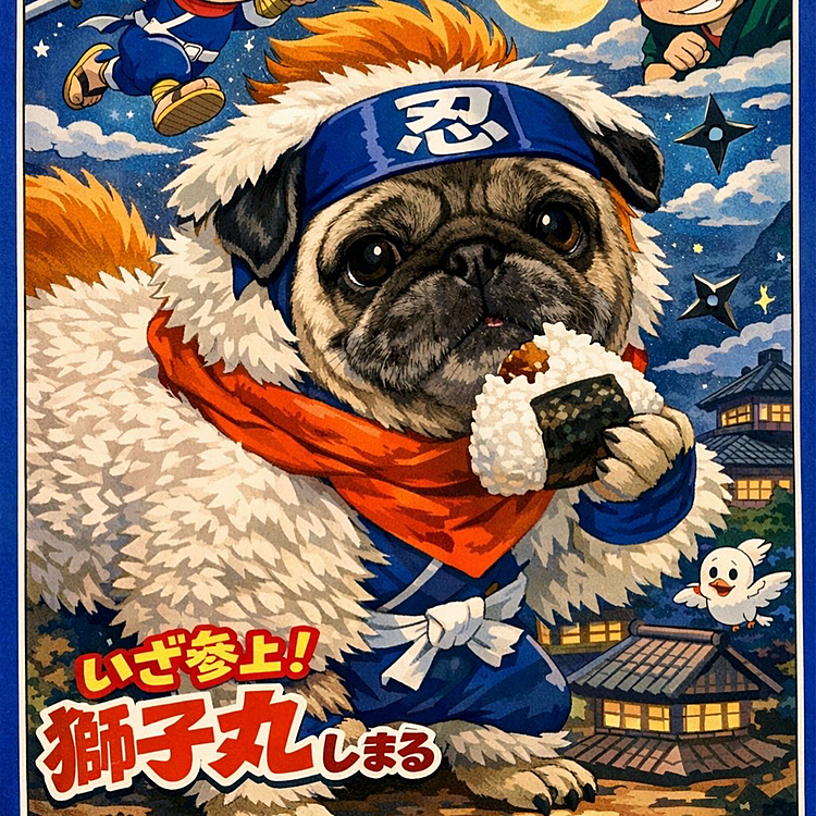 いざ参上❗️
『しまる』　一文字足りません🤣