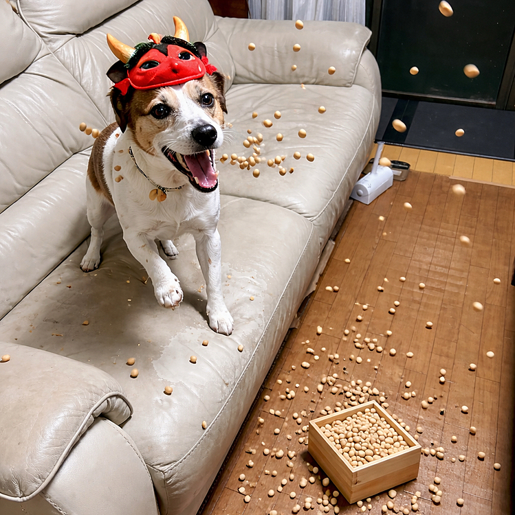 豆まき
まだだけど、、🤭