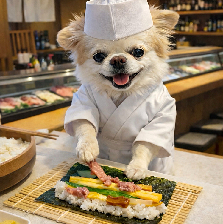 2026/1/24(土)
こんばんは🌙
もうすぐ節分って事で恵方巻き作ってます😄