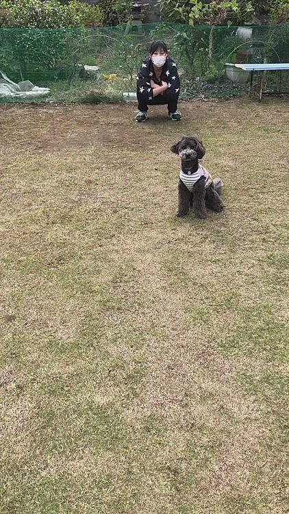 たまにまぐれでお口にボールが入る事がありますー笑笑